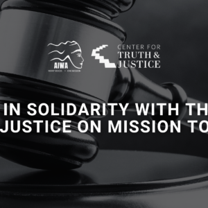 AIWA Stands in Solidarity with the CFTJ - Blog Banner